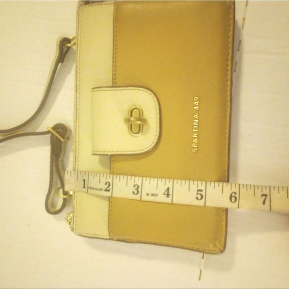 Spartina 449  Leather Crossbody With Removable Adjustable Strap - Picture 10 of 11